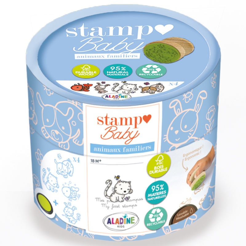 Kit Stampo Baby Eco Friendly - Animaux de compagnie - 4 pcs