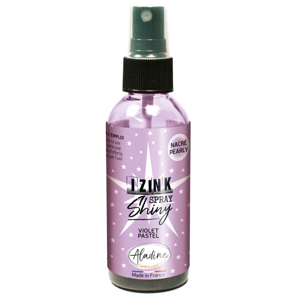 Encre en spray Izink Shiny - Violet Pastel - 80 ml - Photo n°1