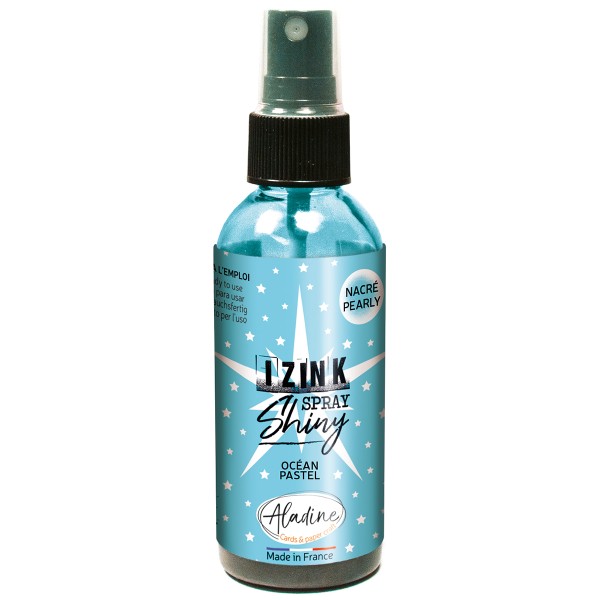 Encre en spray Izink Shiny - Océan - 80 ml - Photo n°1