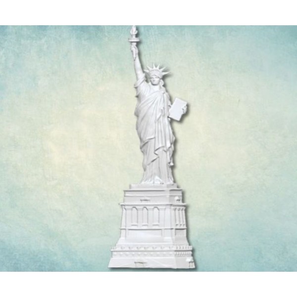 1pc Statue De la Liberté en 3d en Silicone Amérique du Voyage Usa Uv Résine Époxy Moule d'Argile Scr - Photo n°2