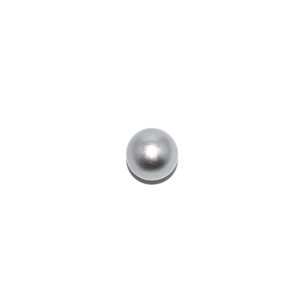 Boule musicale argenté mat 16 mm pour bola de grossesse - Photo n°1