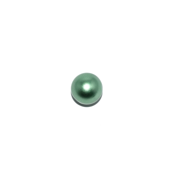 Boule musicale vert métallisé 16 mm pour bola de grossesse - Photo n°1