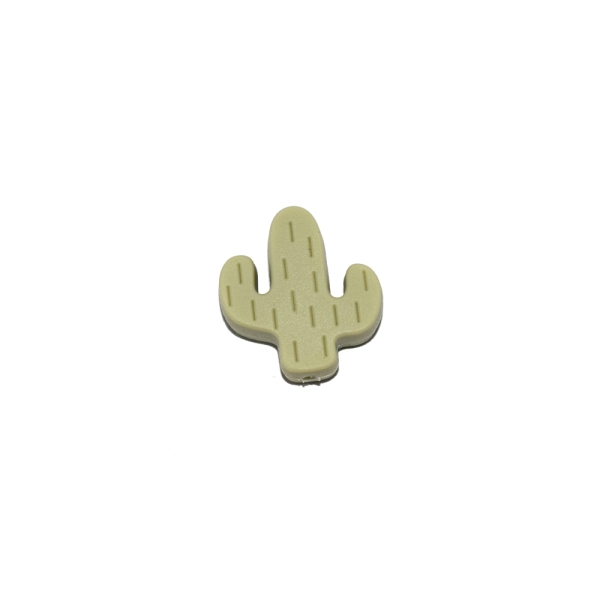Cactus 22x24 mm silicone vert olive - Photo n°1