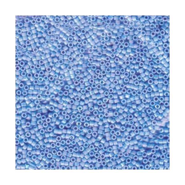 5g Opaque Agate Bleu Ab Delica 11/0 de Verre Japonaises Miyuki Perles de rocaille Db-1577 Cylindre R - Photo n°2