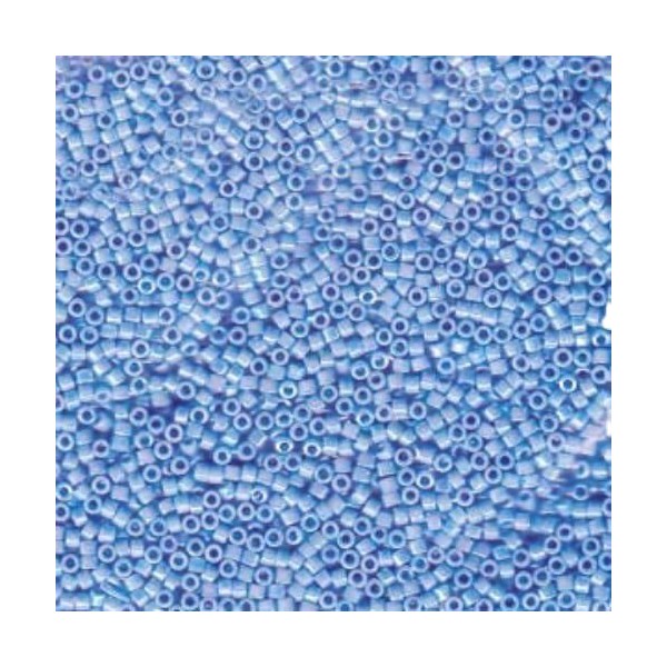 5g Opaque Agate Bleu Ab Delica 11/0 de Verre Japonaises Miyuki Perles de rocaille Db-1577 Cylindre R - Photo n°1