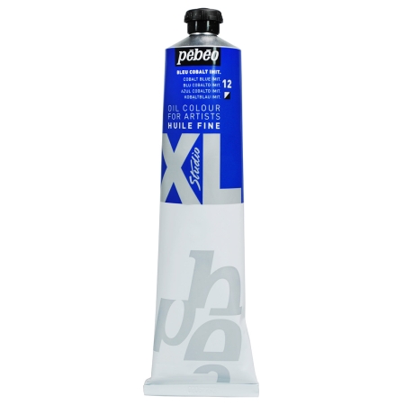 Peinture huile fine Studio XL - 12 Bleu Cobalt - 200 ml