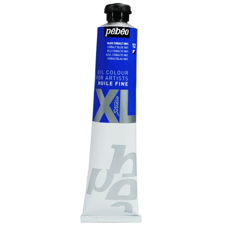 Peinture huile fine Studio XL - 12 Bleu Cobalt - 80 ml