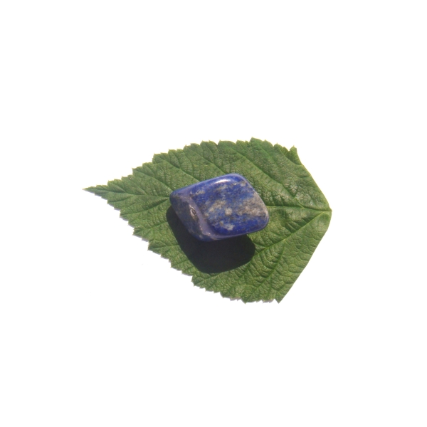Lapis lazuli ( Afghanistan ) : petite pierre roulée 2.7 CM x 1.8 CM x 1.6 CM environ - Photo n°3
