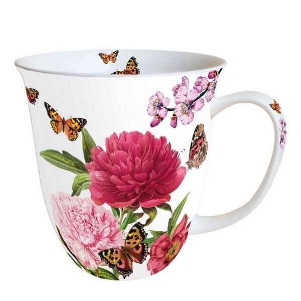 Mug, tasse, porcelaine AMBIENTE 10.5 cm 0.4 l PEONIEN - Photo n°1