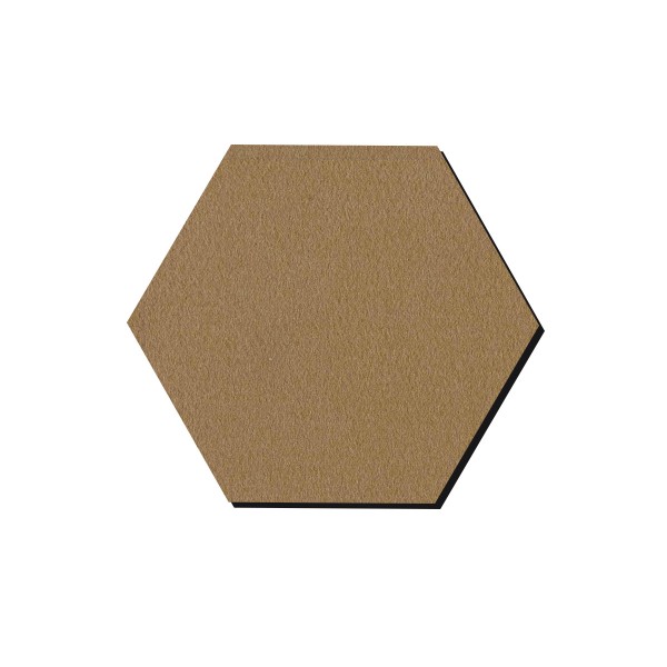 Hexagone en bois - 15 cm - Photo n°1