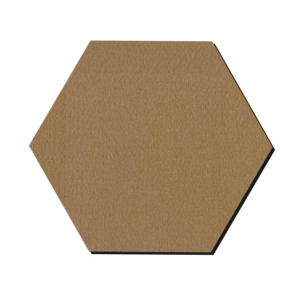 Hexagone en bois - 25 cm - Photo n°1