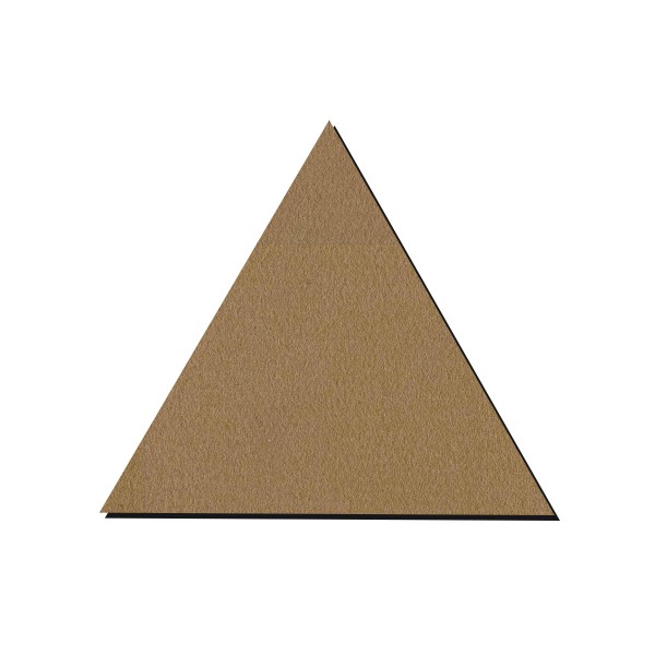 Triangle en bois - 15 cm - Photo n°1