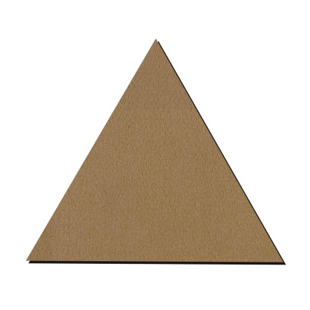 Forme en bois à décorer - Triangle - 25 cm