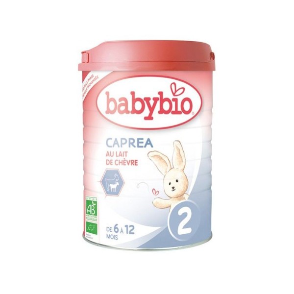Lait bébé bio Babybio Caprea 2 - 900g - 1 boîte - Photo n°1