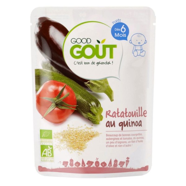 Good Goût -  Ratatouille au quinoa - lot de 8 sachets de 190g - Photo n°1