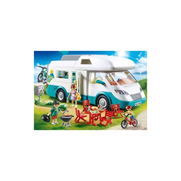 Famille et camping-car - Playmobil - Photo n°1
