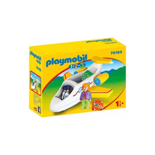 Avion avec pilote et vacancière - Playmobil - Photo n°4