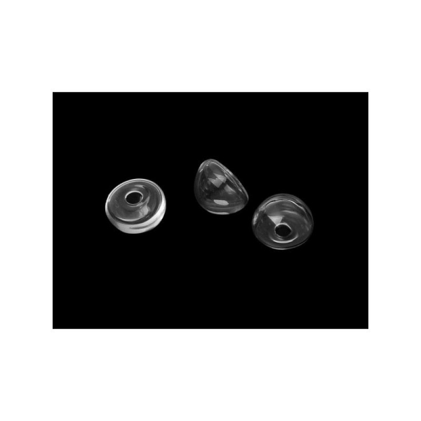 5 Dômes Demi-sphère En Verre 10mm - Photo n°1