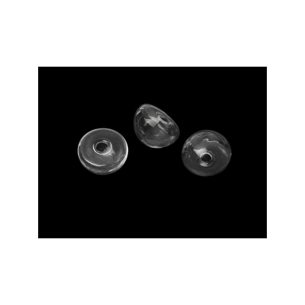 5 Dômes En Verre Demi-sphère 21mm - Photo n°1