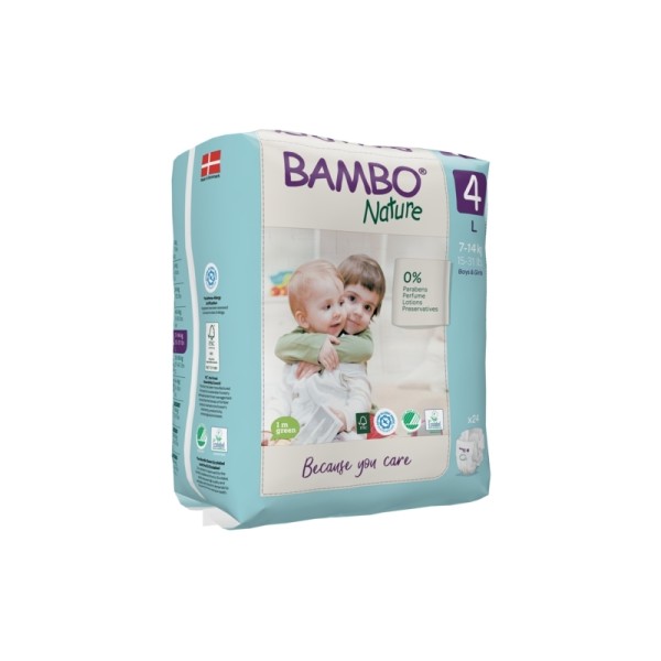 Couches Bambo Nature Maxi T4 - 7/14 kg - Photo n°1