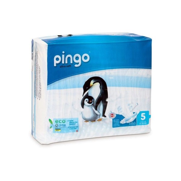 Couches écologiques Pingo Junior Taille 5 - 11/25 Kg - 1 paquet - Photo n°1