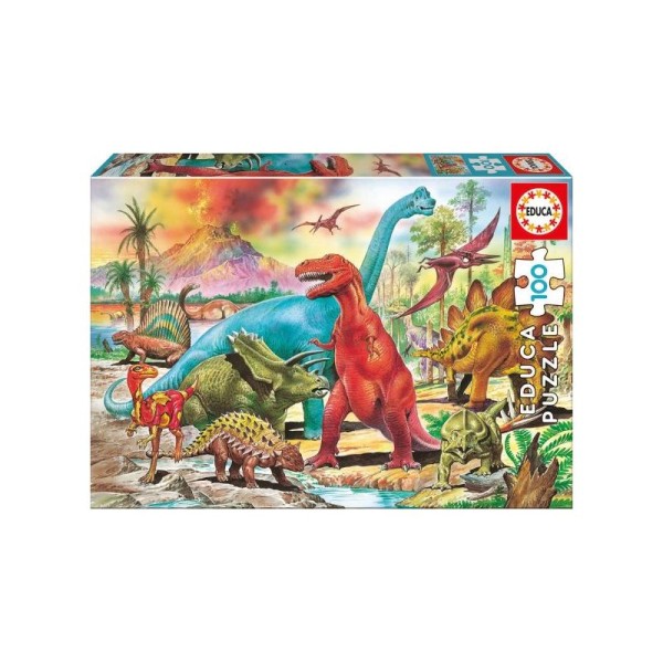 Puzzle Dinosaures - Educa - Photo n°1