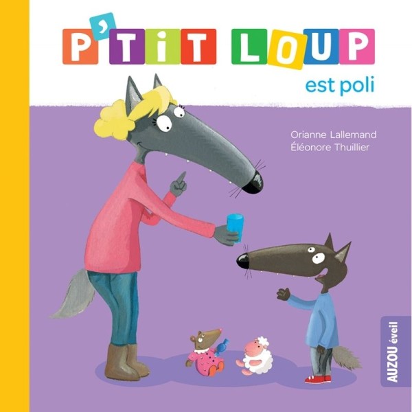P'tit Loup est poli - Auzou - Photo n°1