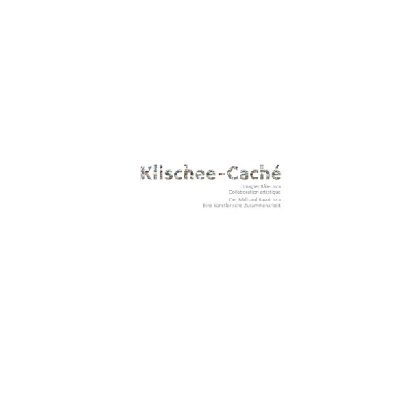 Livre Klischee-caché l'imagier bâle-jura - Éditions Migrilude - Photo n°1
