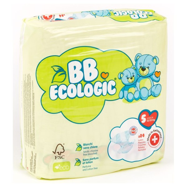 Taille 5 - 11/25kg Couches BB ECOLOGIC Junior - Photo n°1
