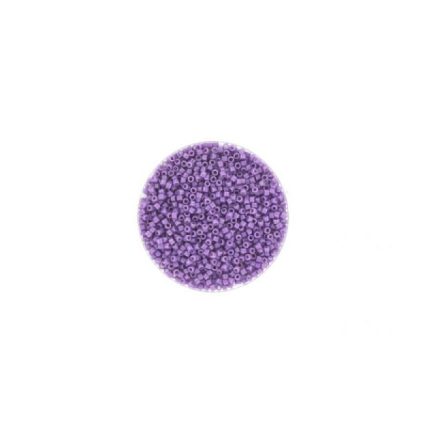 5 Grammes De Perles Miyuki Delica 11/0 Violet Anemone Opaque - Photo n°1
