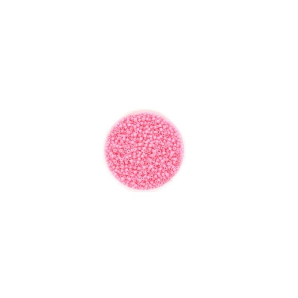 5 Grammes De Perles Miyuki Delica 11/0 Rose Vif Opaque - Photo n°1