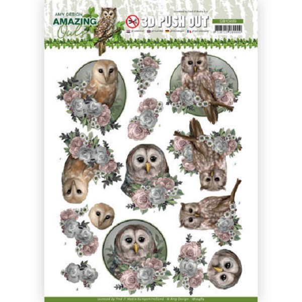 Images 3D prédéc. Amy Design Amazing Owls - Romantic Owls - Photo n°1