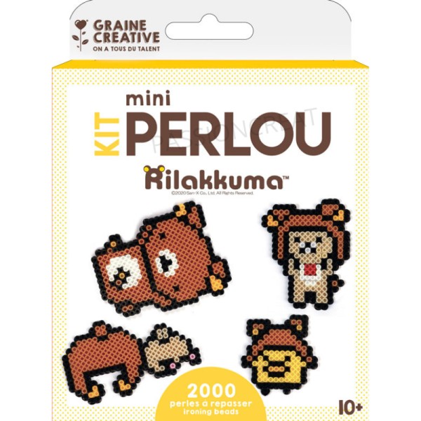 Rilakkuma Kit Mini Perlou Perle À Repasser - Photo n°1