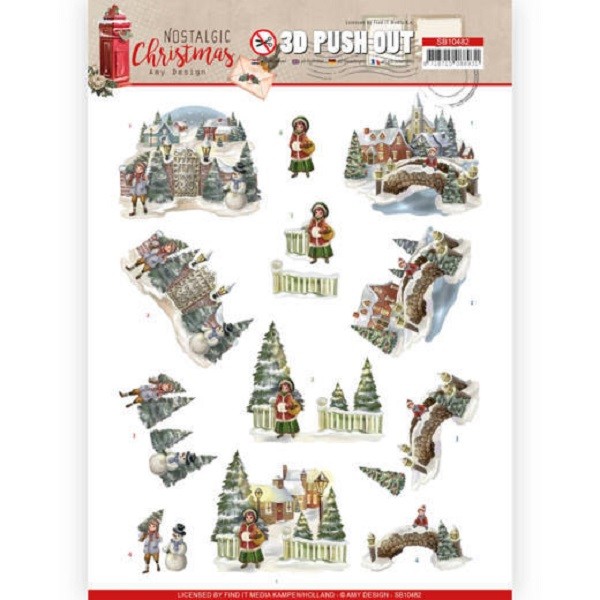 Images 3D prédéc. Amy Design Nostalgic Christmas - Christmas Village - Photo n°1