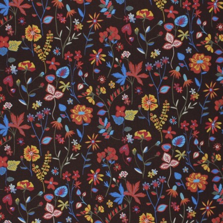 Tissu Liberty coton léger - Botanist's Diary - Par 10 cm