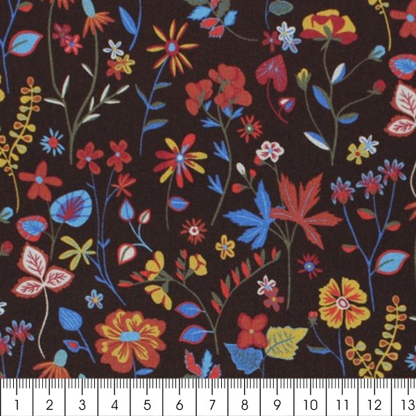 Tissu Liberty coton léger - Botanist's Diary - Par 10 cm - Photo n°3