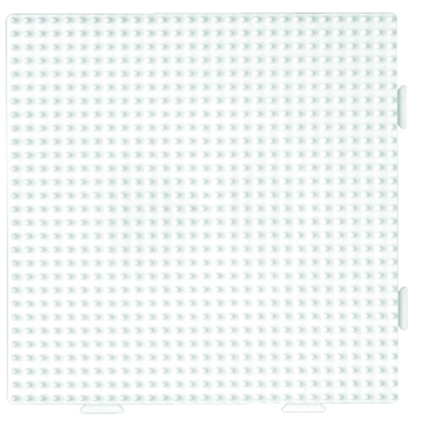Hama Plaque pour perles ''carré grand modèle'', blanc - Photo n°1