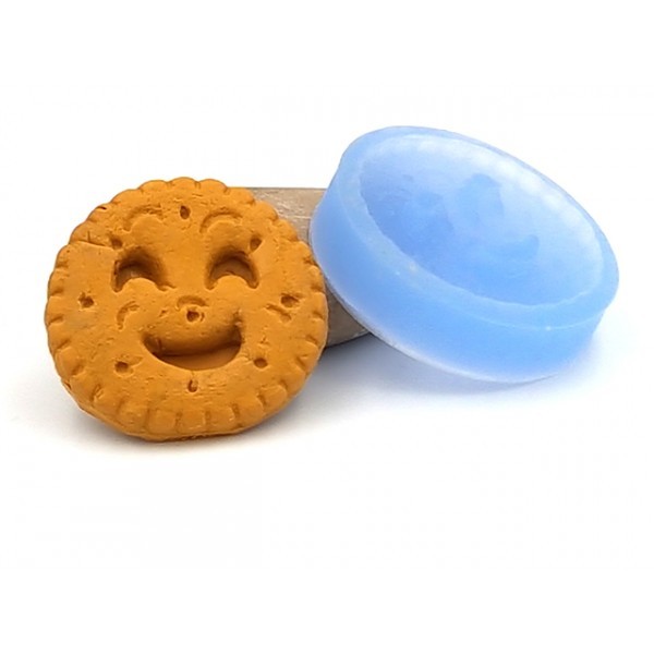 Mini Moule Biscuit Bn Sourire 36mm - Photo n°1
