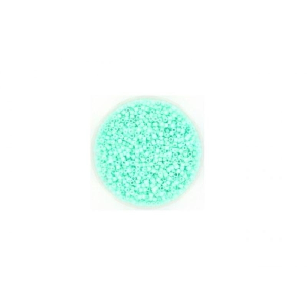 5 Grammes De Perles Miyuki Delica 11/0 Duracoat Opaque Dyed Catalina 2122 - Photo n°1