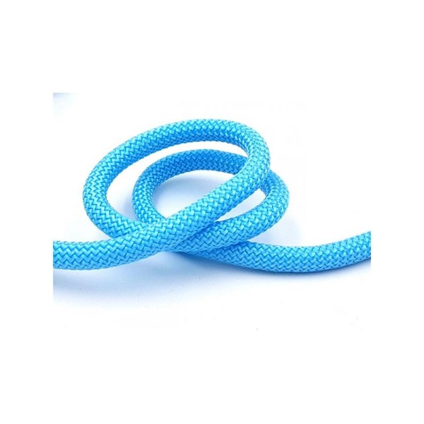 Corde Tressée Diamètre 10mm, Bleu Turquoise, Au Mètre - Photo n°1