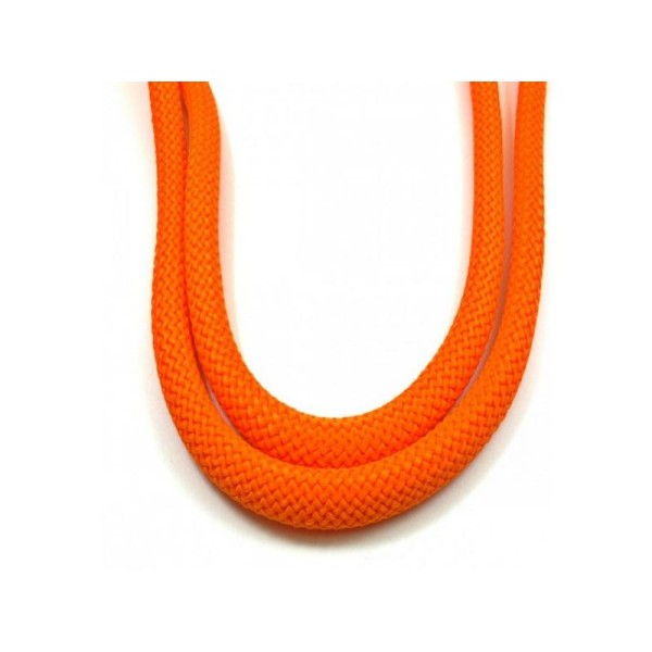 Corde Tressée Diamètre 10mm, Orange, Au Mètre - Photo n°1