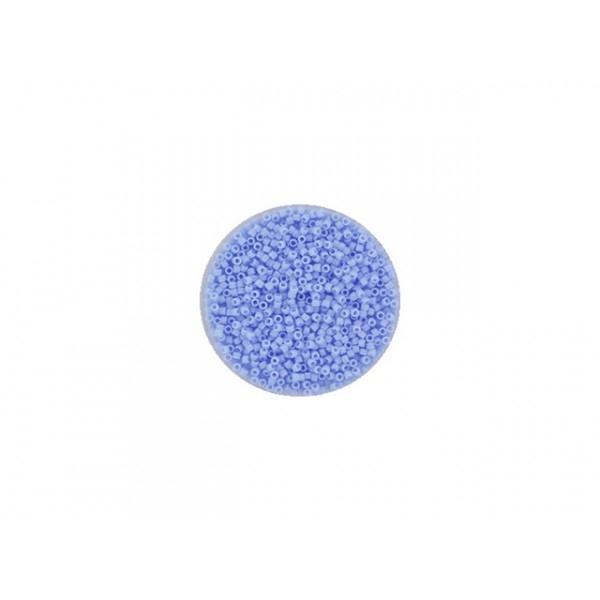 5 Grammes De Perles Miyuki Delica 11/0 Bleu Agathe Opaque - Photo n°1