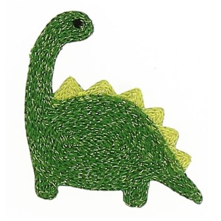 Motif thermocollant - Dinosaure - 6 x 6,5 cm