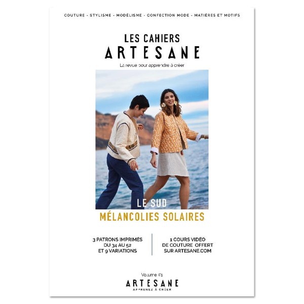 Livre couture - Les cahiers Artesane N°1 - Mélancolies Solaires - Photo n°1