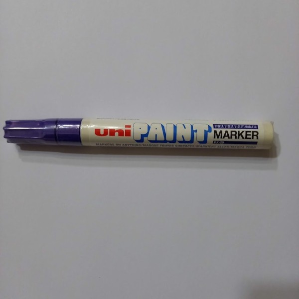 Feutre de peinture à l'huile violet, pointe medium, 1.8-2.2mm - Photo n°1