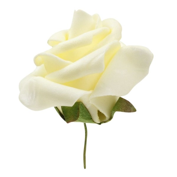 Mini rose ivoire x12 - Photo n°1