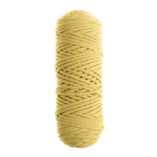 Macramé tricot cordon 3mm 100% coton, 3, Artisanat, chanvre, Bijoux, Polyester, ciré, coton, Bracele - Photo n°3