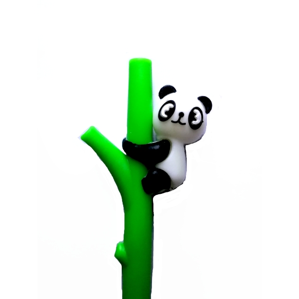 Crayon fantaisie, Panda sur son bambou - Photo n°2