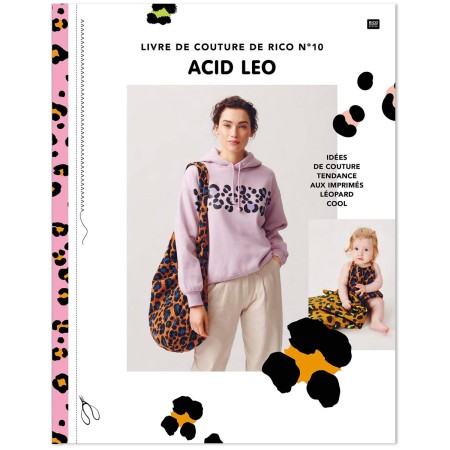 Livre de Couture Rico Design N°10 - Acid Leo - 48 pages