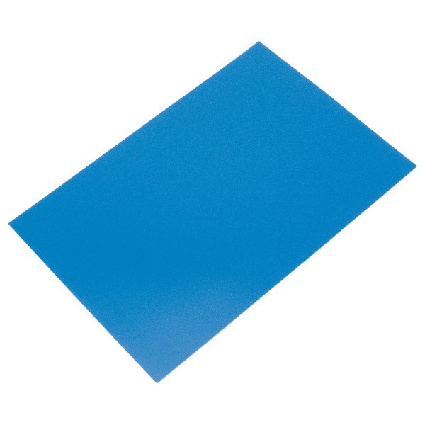 Plaque magnétique, 200 x 295 x 0,6 mm - Bleu clair - Photo n°1
